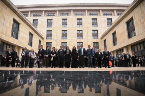 Crean el Centro de memoria del holocausto del Palacio de Justicia