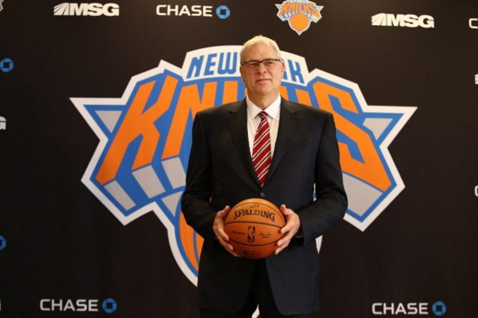 Phill Jackson, presidente de los Knicks de Nueva York. Foto: AFP