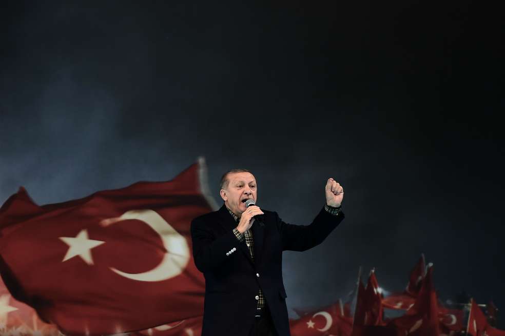 El presidente turco Recep Tayyip Erdogan. / AFP