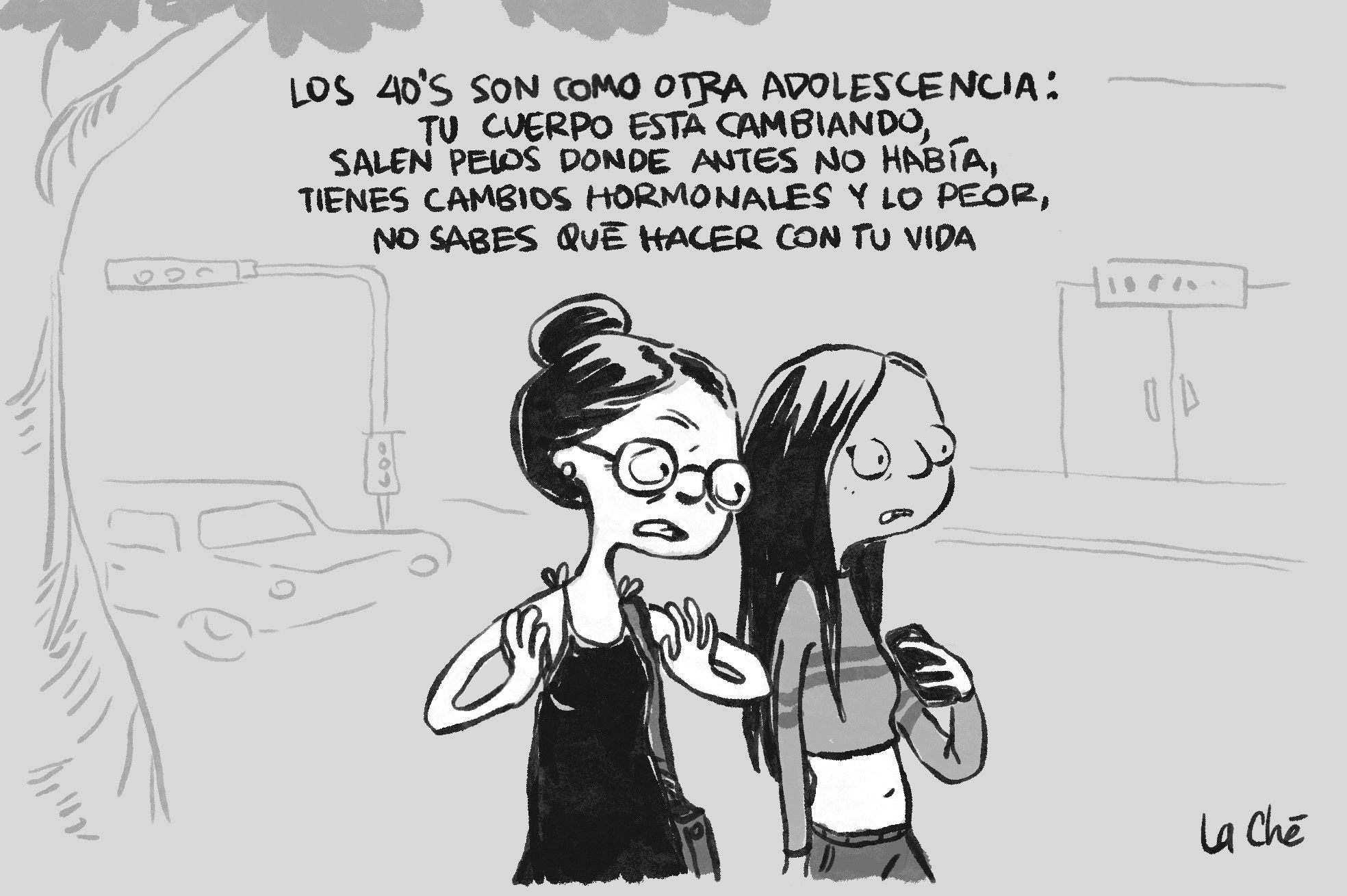 Caricatura de la Ché de julio 9 de 2024