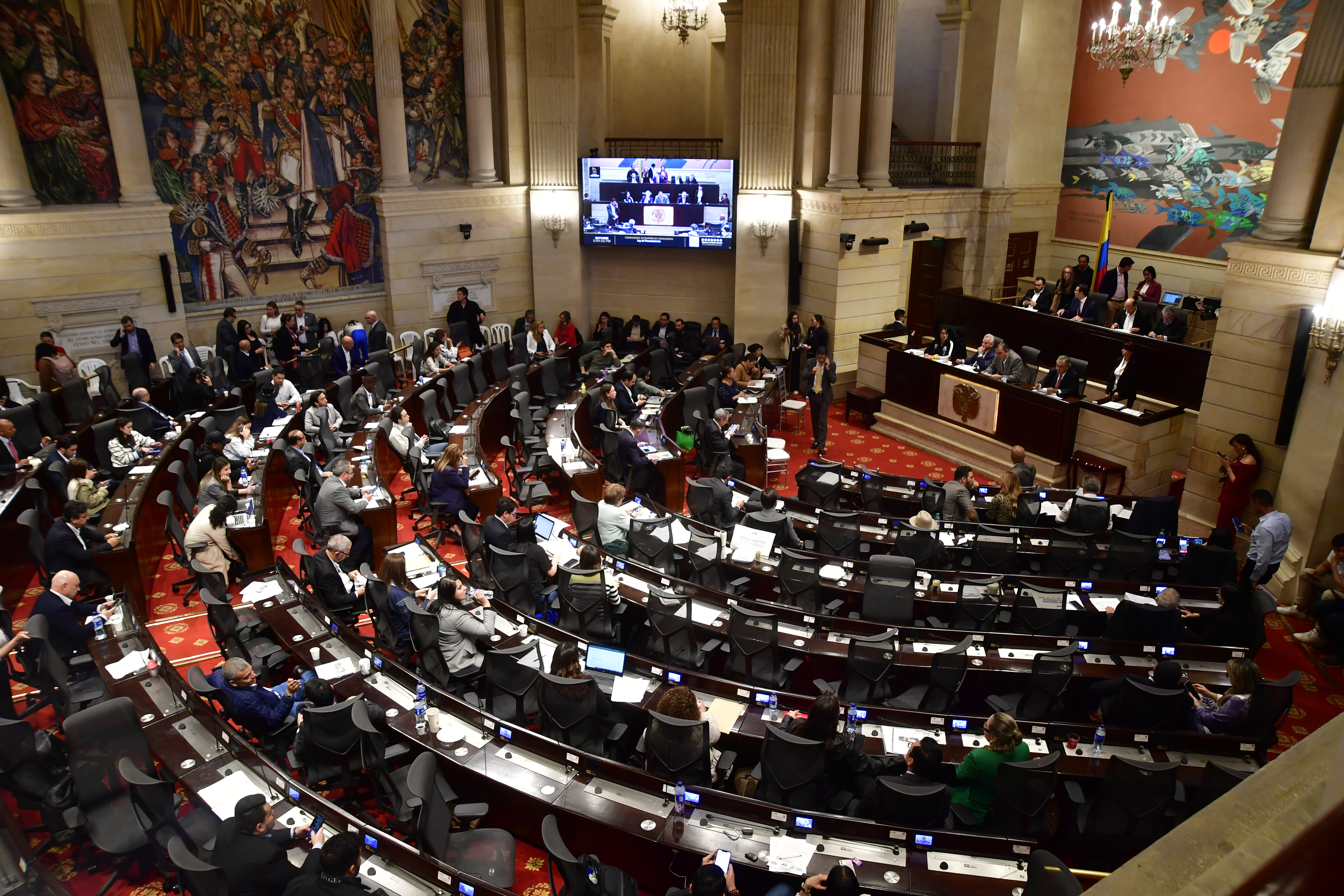 Detalles del debate de la reforma tributaria o ley de financiamiento hundida en el congreso
