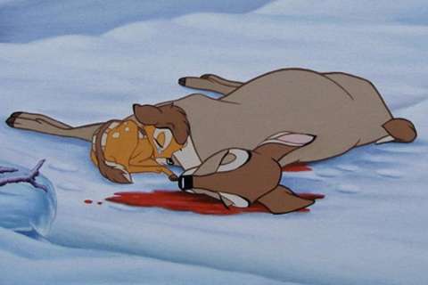Cazador ilegal fue condenado a ver "Bambi" una vez al mes