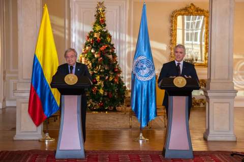 Duque dice que EE. UU. no ha notificado el retiro de Farc de lista de terroristas