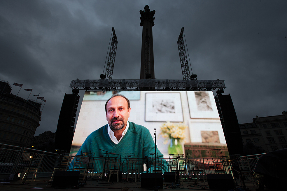 El director Asghar Farhadi.  / AFP