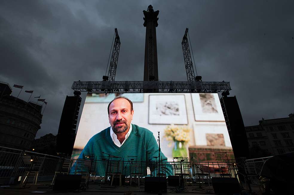 El director Asghar Farhadi. / AFP
