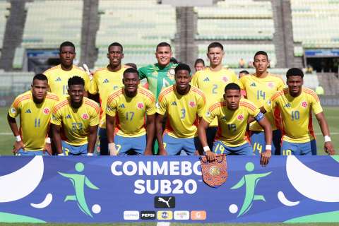 Colombia vs. Argentina: hora y dónde ver el hexagonal final del Sudamericano Sub20