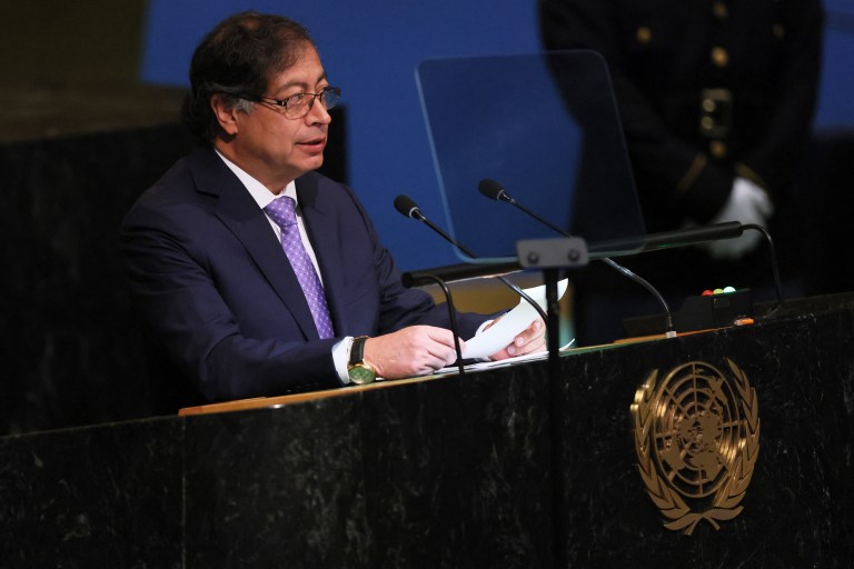 Gustavo Petro ante la ONU: “El poder mundial se ha vuelto irracional”