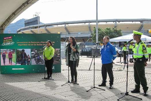 Autoridades distritales, encabezadas por la alcaldesa encargada Nadya Rangel, presentaron el Plan Integral de Movilidad que regirá en Bogotá durante la temporada decembrina de 2023.
