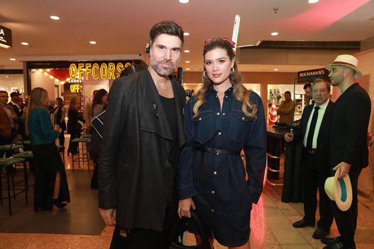 Elias Maida y Daniela Tapia