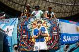 Argentina se encomienda al espíritu de Diego Armando Maradona