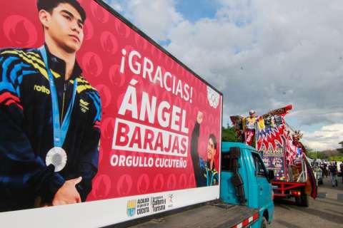 Cúcuta tendrá puente con el nombre del gimnasta Ángel Barajas