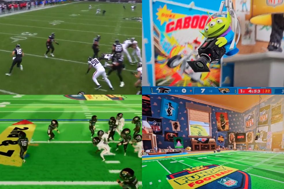 Así fue la transmisión de la NFL.