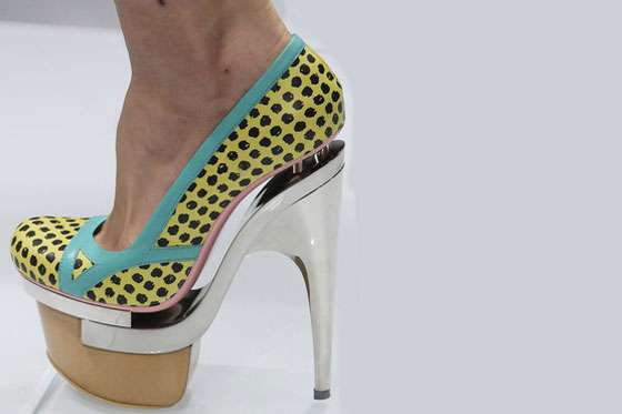 Zapatos hechos arte