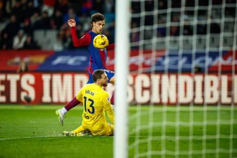 ¿Dedicado a Simeone? Con gol de Joao Félix, Barcelona le ganó a Atlético de Madrid: video