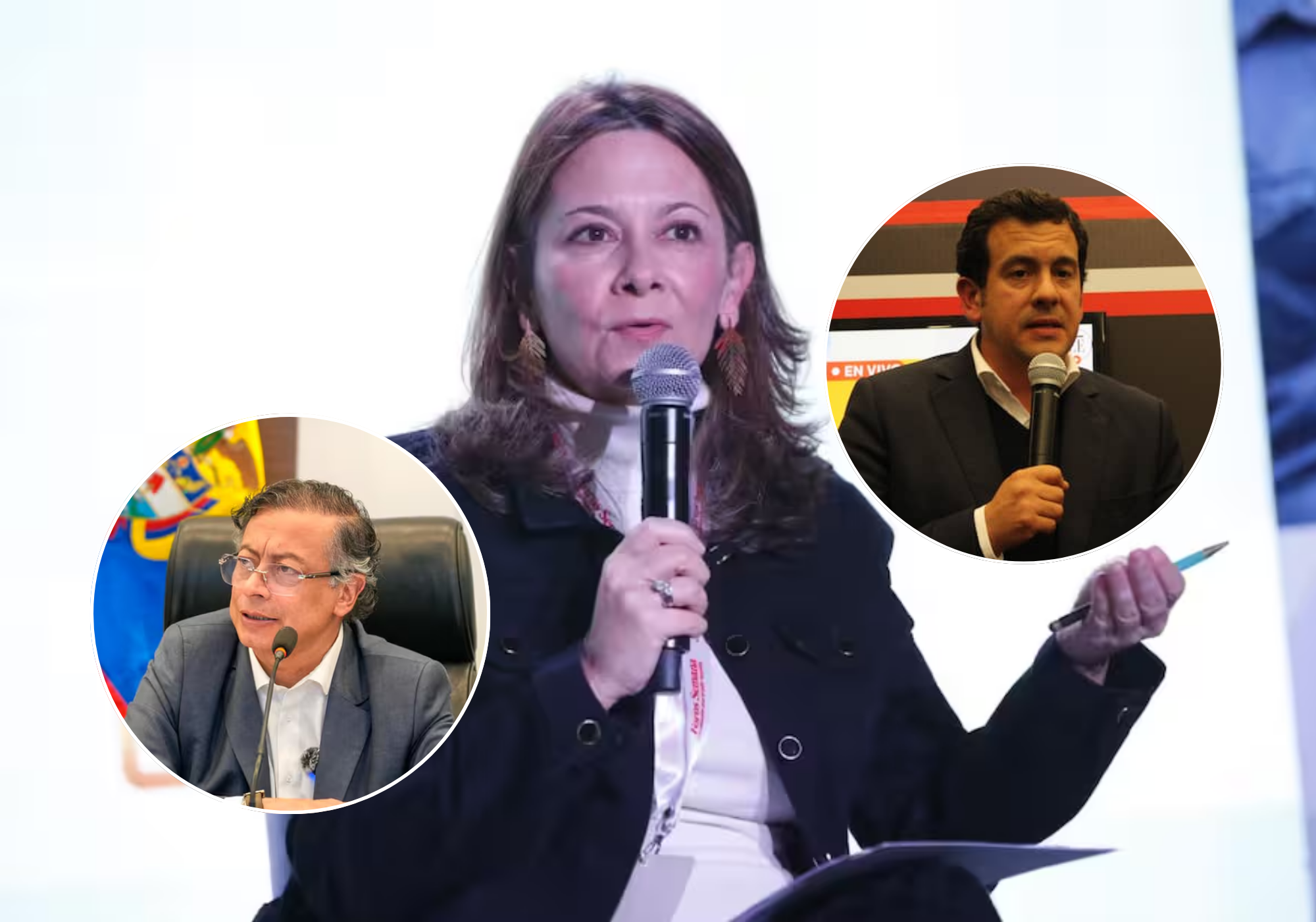 El presidente Gustavo Petro, el ministro del Interior designado, Rodrigo Lara y otras personalidades se manifestaron tras el más reciente nombramiento ministerial de De la Espriella.