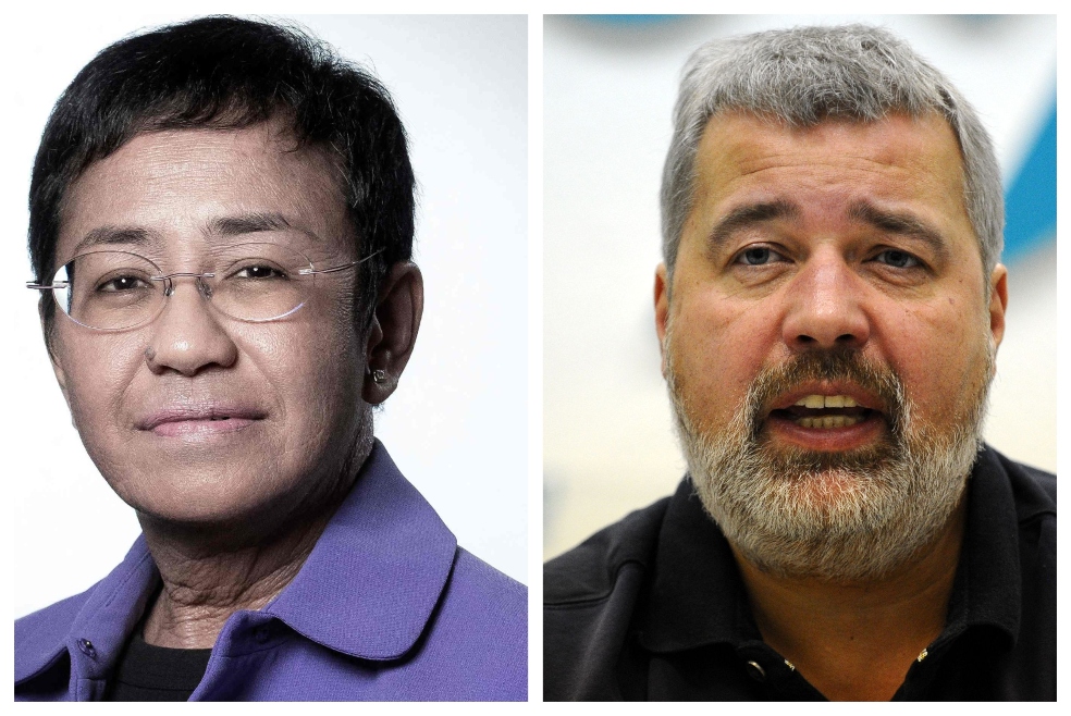 Nobel de paz 2021 ganadores periodistas