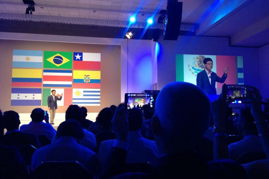 Steve Lee, jefe de Samsung para Latinoamérica.