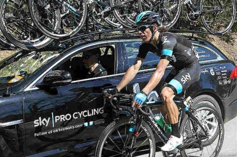 Urán ya es sexto en la clasificación de la Vuelta a España