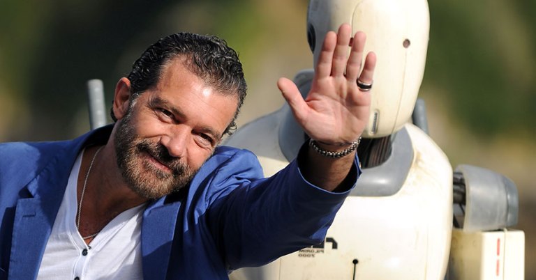 Autómata de Antonio Banderas presente en el Festival de San Sebastián