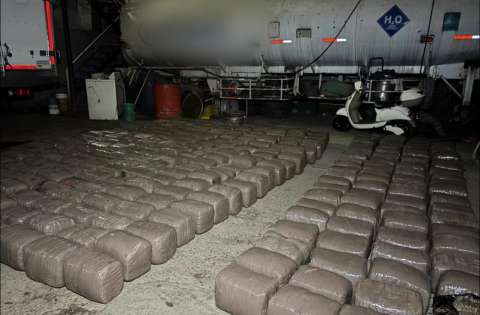 ¡Marihuana por toneladas! Descubren cargamento en tractomula que llegaba a Bogotá