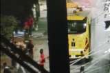Veinte personas capturadas y buses vandalizados tras jornada de protestas en Usme