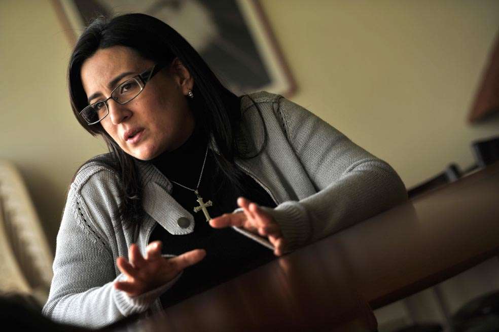 Diana Arboleda, directora de la seccional Bogotá del ICBF./ Andrés Torres