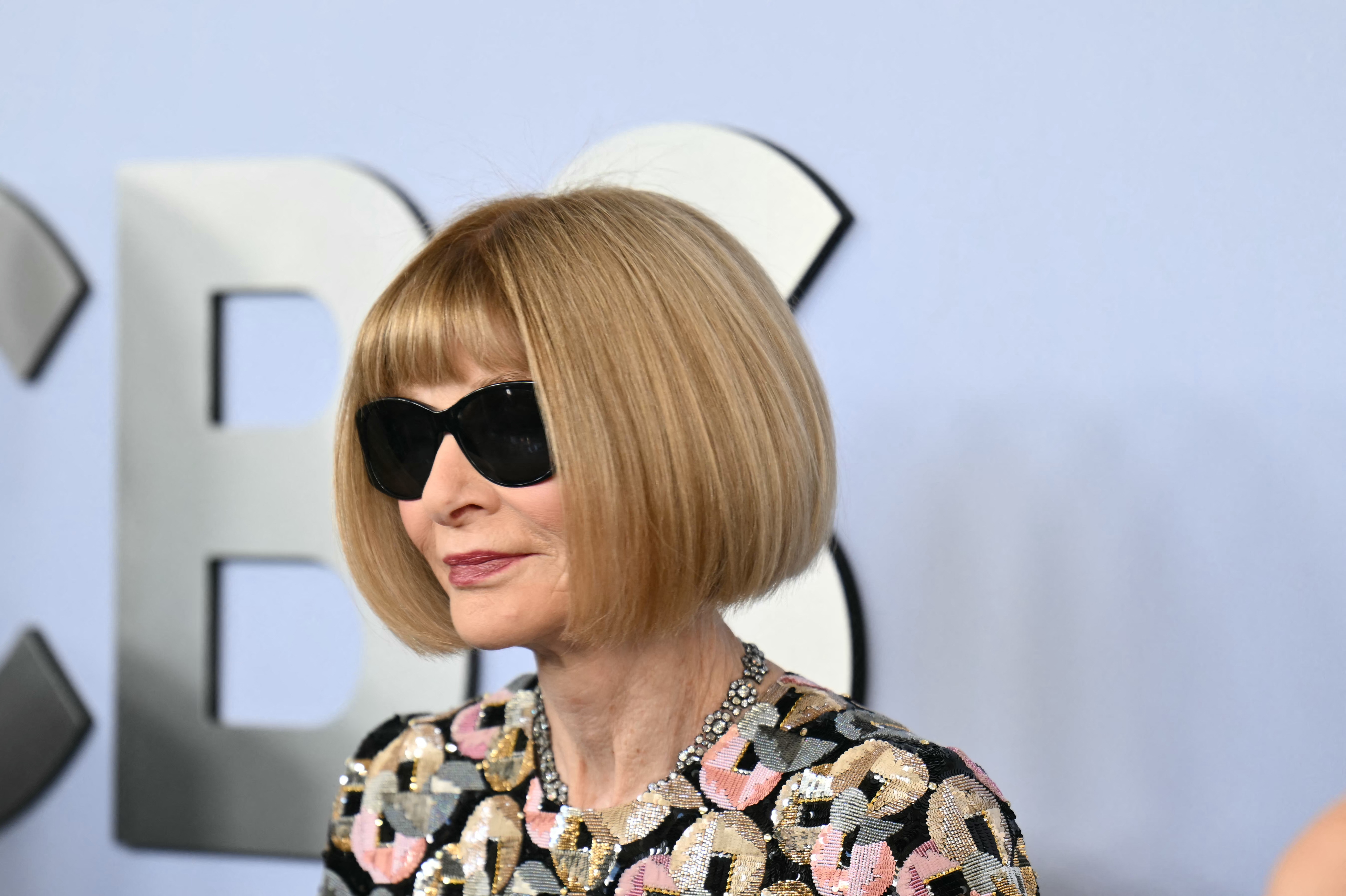 Anna Wintour, editora en jefe de Vogue.