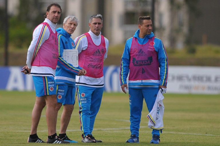 El equipo detrás de la selección de Colombia