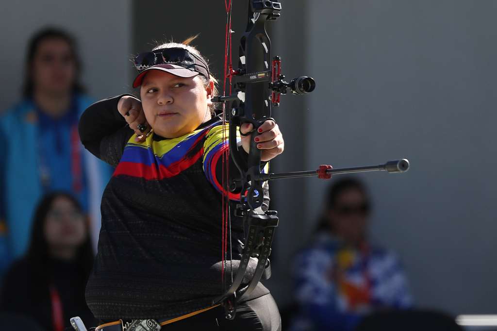 Alejandra Usquiano, arquera colombiana.