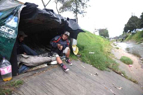 Pago a habitantes de calle que reciclen