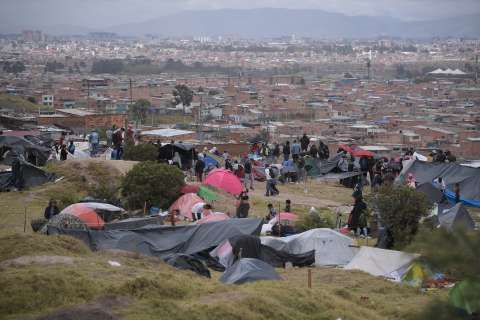 Desplazamiento forzado en Colombia: 198 % mayor que en 2020