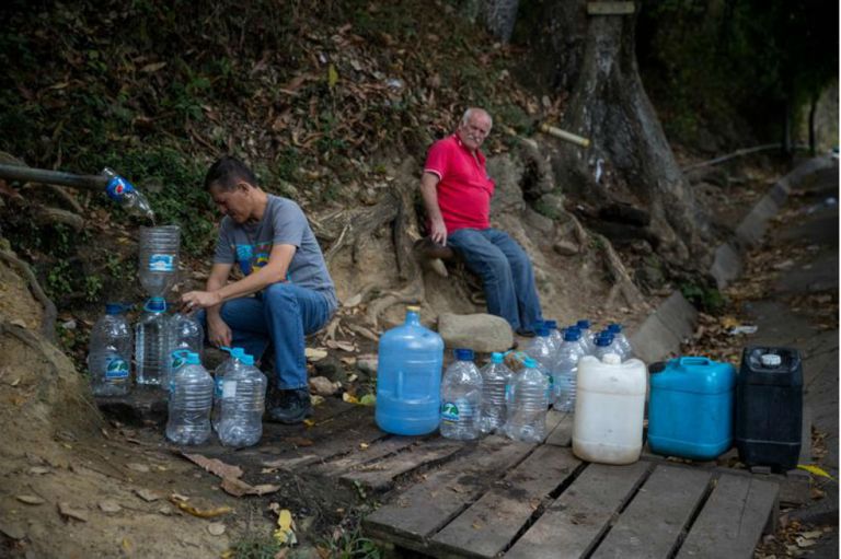 Sin agua en el grifo, otra cara de la crisis en Venezuela