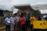 Trabajadores adelantan jornada de protesta en refinería de Barrancabermeja