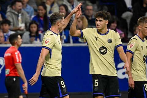 Barcelona sufrió contra Real Oviedo, pero terminó festejando: así quedó en LaLiga