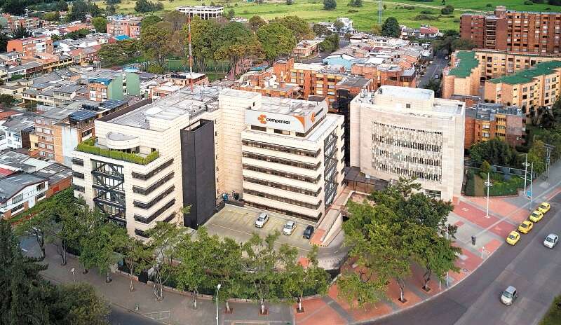 Compensar convirtió su Sede Calle 26 en una institución hospitalaria para que el Gobierno cuente con más camas durante la crisis por el COVID-19. / Cortesía.