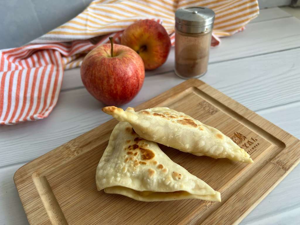 Pastel de manzana y canela