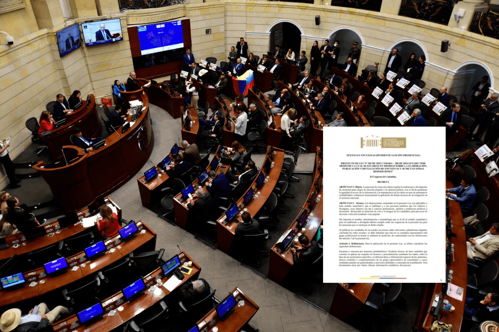Congreso aprobó el proyecto de ley que establece cuáles serán las nuevas reglas de juego para las encuestas políticas.