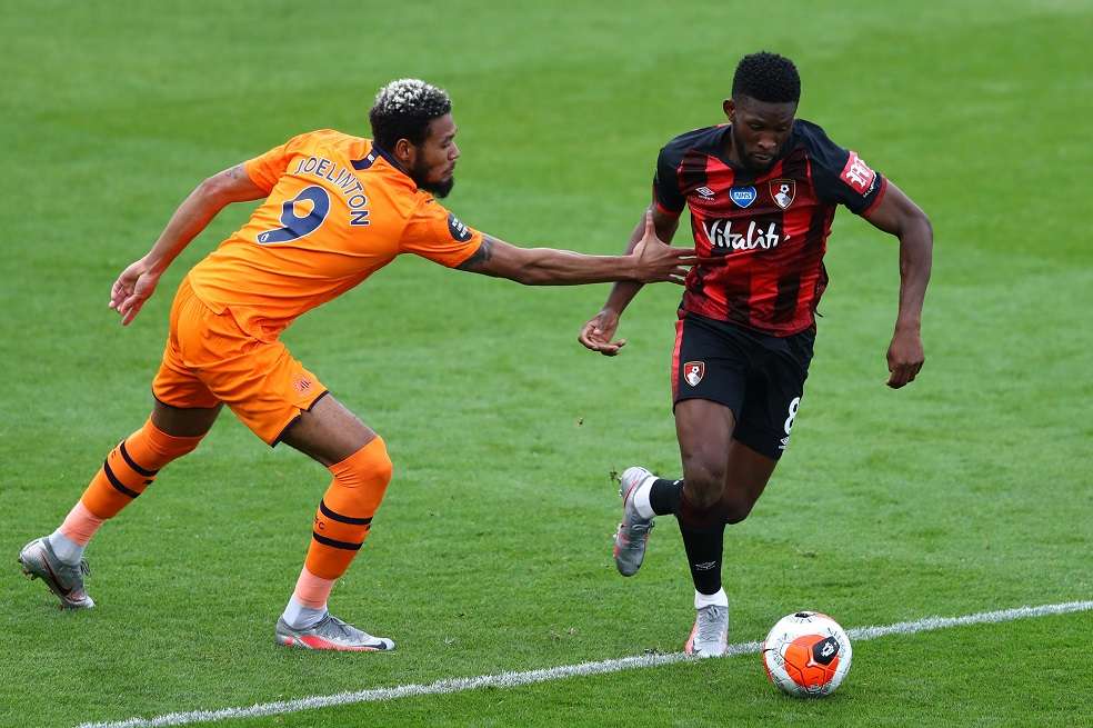 Jefferson Lerma ha jugado 27 de los 32 partidos de su equipo, el Bournemouth, en la Premier League 2019-2020.
