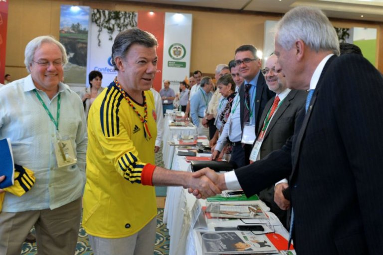Presidente Santos felicita a la Selección Colombia por su triunfo ante Ecuador