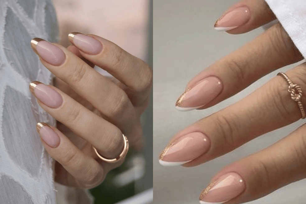 Uñas nude semipermanentes elegantes