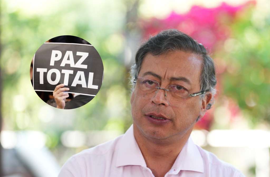 El presidente Gustavo Petro tiene una ambiciosa apuesta de paz total con bandas criminales, guerrillas y disidencias.