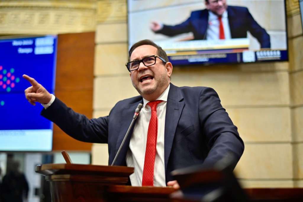 Lidio García, presidente del Senado.