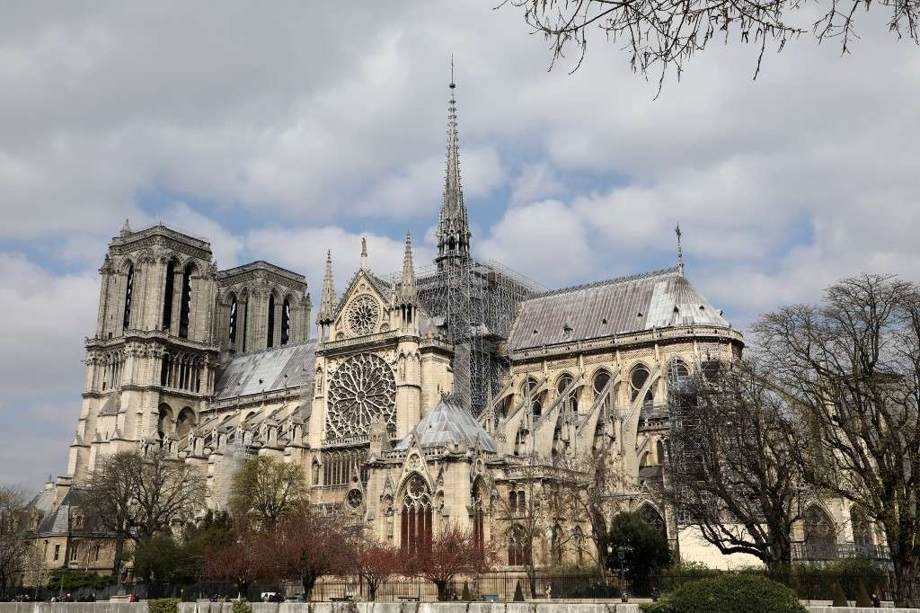 La catedral está ubicada en el corazón de Paris. Foto: AFP