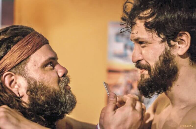 Wyatt y Billy, personajes de "Los Pied Pipers de Woodside”, en una imagen de la obra. / Gio Ramos