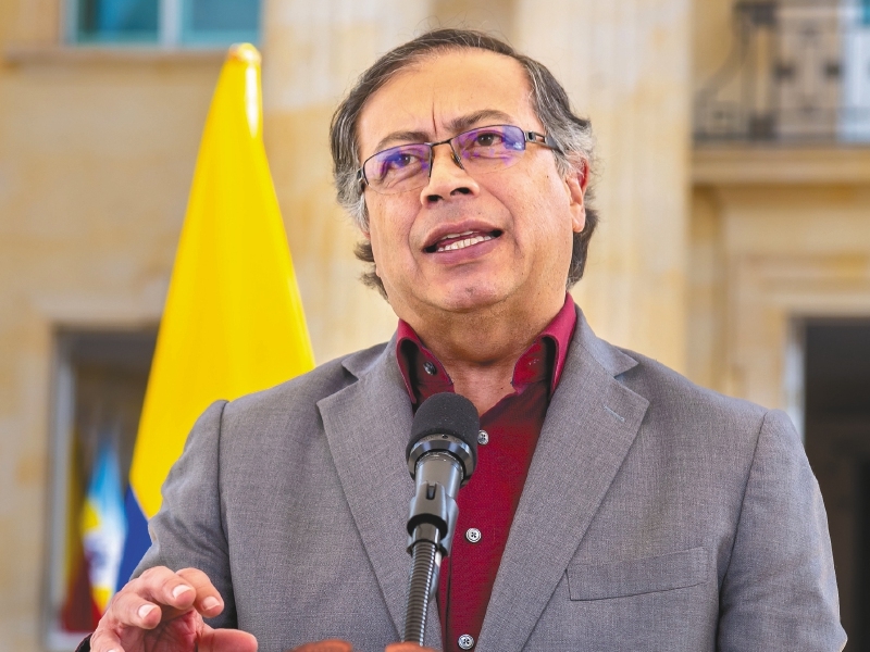El mismo presidente Petro señaló al gobierno Duque de haber dejado desfinanciados varios programas sociales. / Presidencia
