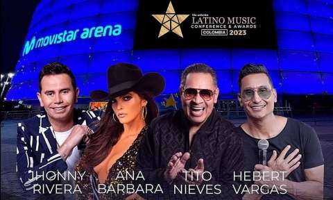 Latino Music Awards en el Movistar Arena con Tito Nieves, Ana Barbara y muchos más