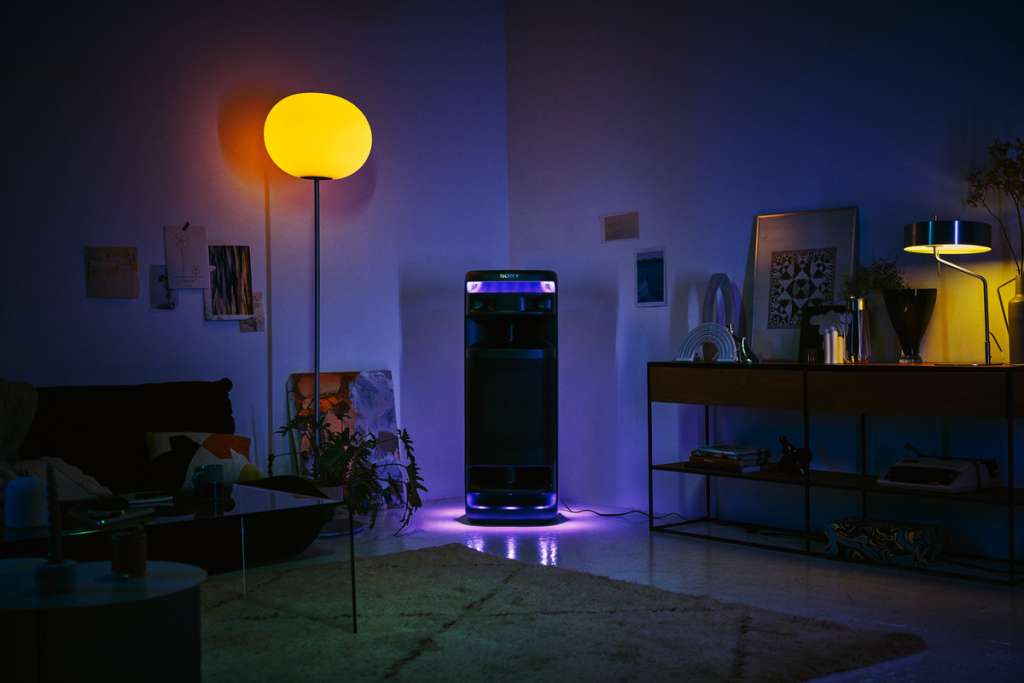 Sony ULT Tower 10, la llamada por la marca como la joya de la corona de esta nueva línea de productos dedicados a escuchar música.