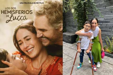 Los dos hemisferios de Lucca: él es Julián Tello, Lucca en la película de Netflix