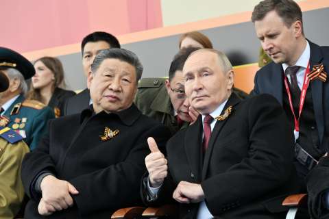 Putin y Xi Jinping juntos en Moscú: así fue el desfile del Día de la Victoria