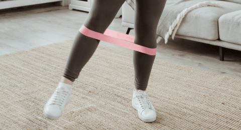 Bandas elásticas para hacer ejercicio: ¿qué significa cada color?